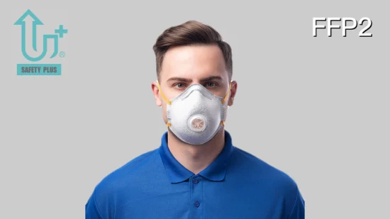 Maschera respiratoria monouso per polvere e inquinamento