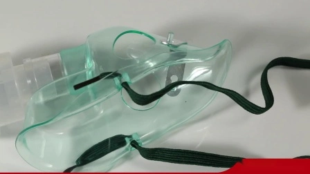 Maschera facciale per ossigeno monouso semplice portatile chirurgica medica per neonati e adulti