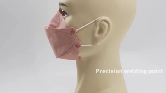 Maschera facciale Kf94 medica protettiva chirurgica personale personalizzata all'ingrosso ad alta filtrazione a 4 strati colorata maschera 3D a forma di pesce
